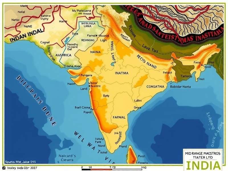 Mid Range Maestros India Map - Deccan Dunes